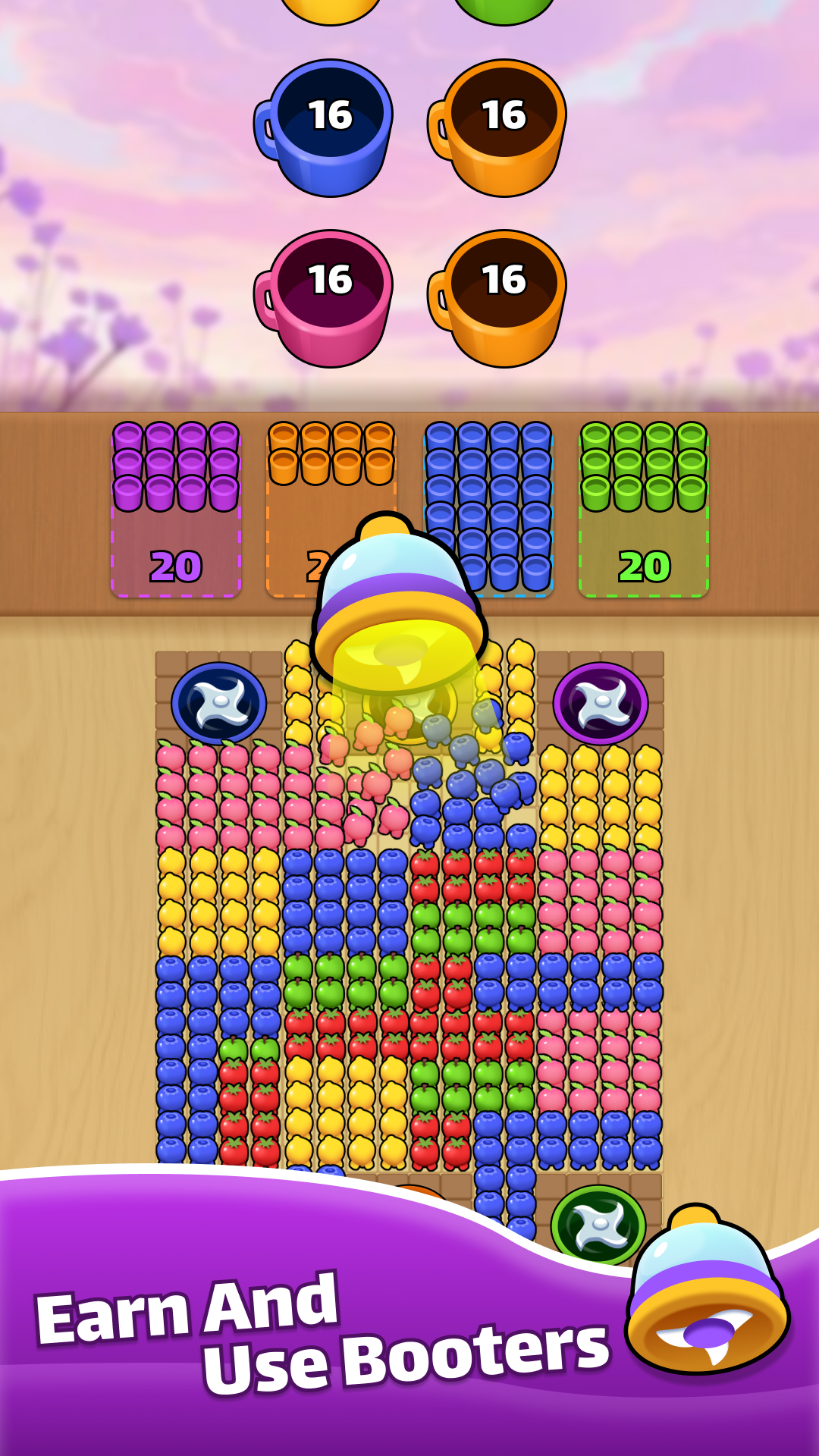 Sweet end screen